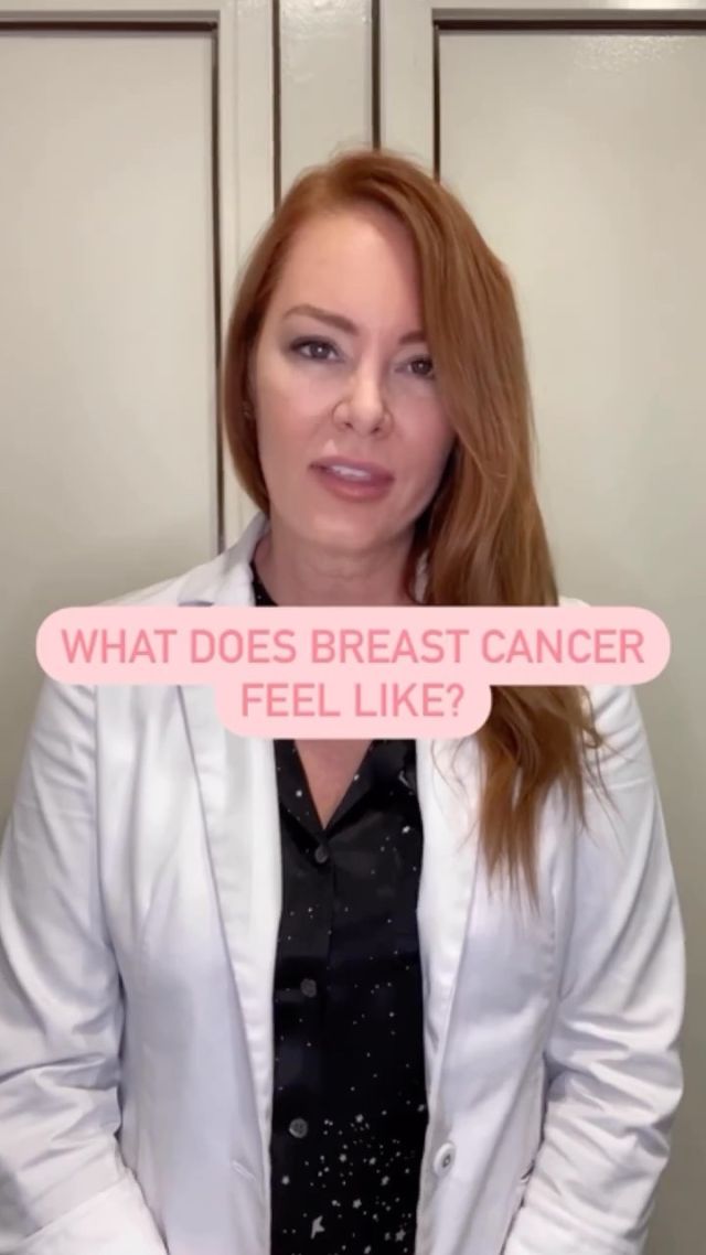 Patients often ask, “What does breast cancer feel like?” 
The simple answer is, it varies. Dr Richardson explains why that is. 

#breastcancer #breastcancerawareness #selfbreastexam #bedfordbreastcenter #reshare