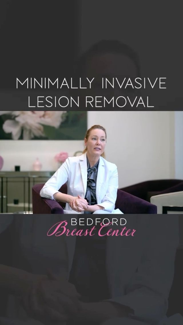 Bedford Breast Center is proud to offer patients MILR: Minimally Invasive Lesion Removal. 

Performed under local anesthesia, MILR uses a small probe and ultrasound guidance to remove benign breast lumps. Because of its gentle approach, we can remove the lesions without disturbing healthy breast tissue or damaging the surrounding area. The procedure is completed in a matter of minutes, patients go home the same day, and can return to their regular routine within 24 hours 💞

#bsiw2023 #bedfordbreastcenter #breastlumpremoval #milr #breasthealth #breastsurgeon #breastlump #breastcenter
