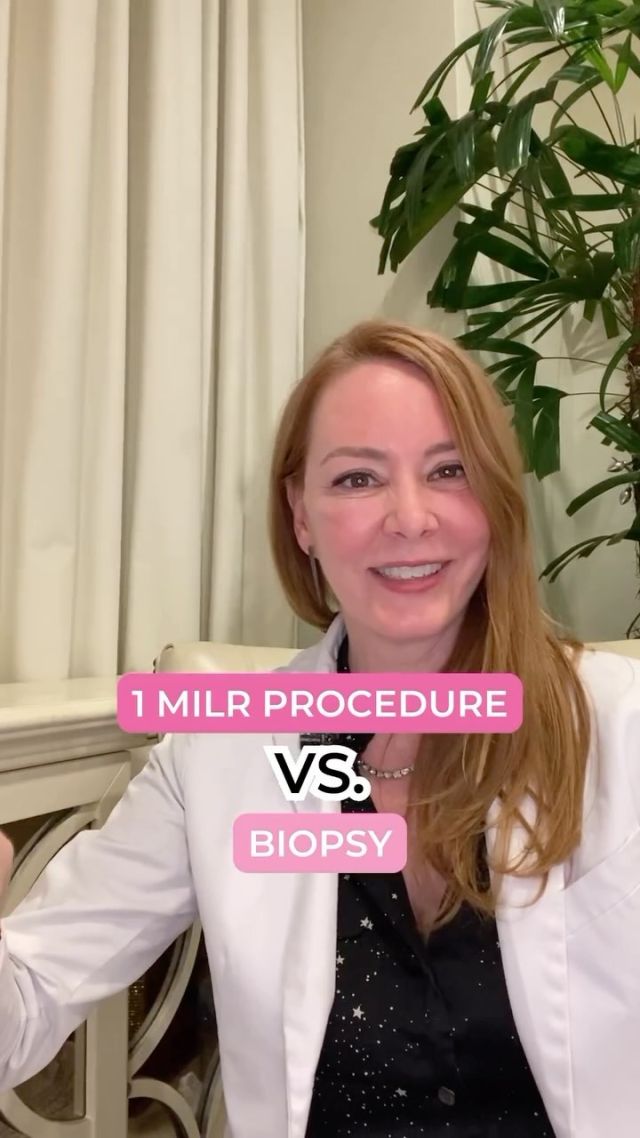 Part 1 of why we love the MILR procedure here at Bedford Breast Center #MILRprocedure #breasthealth #bedfordbreastcenter