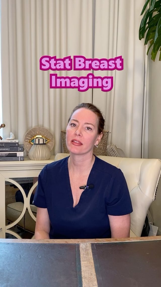 What does it mean when your doctor orders “stat breast imaging?” While stat typically implies that time is of the essence, Dr. Richardson explains how, fortunately, that’s not usually the case regarding breast concerns. #statbreastimaging #breasthealth #bedfordbreastcenter