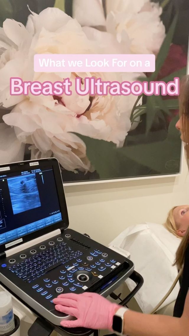 Ever wonder what your ultrasound technician is looking for during a breast ultrasound? Our PA, Anna, explains what looks “safe” and what causes concern.